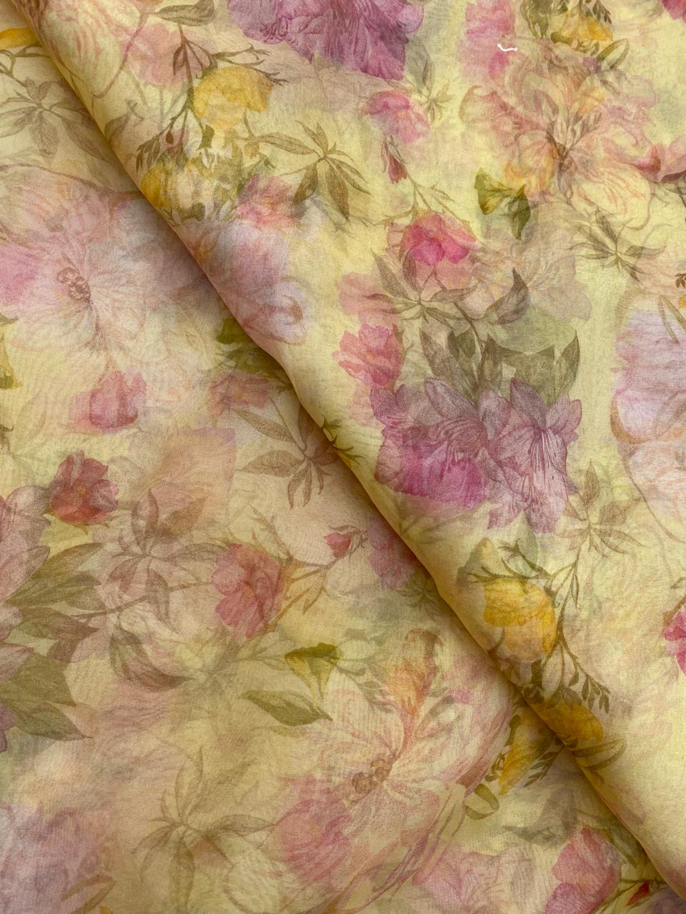 Silk Organza Print