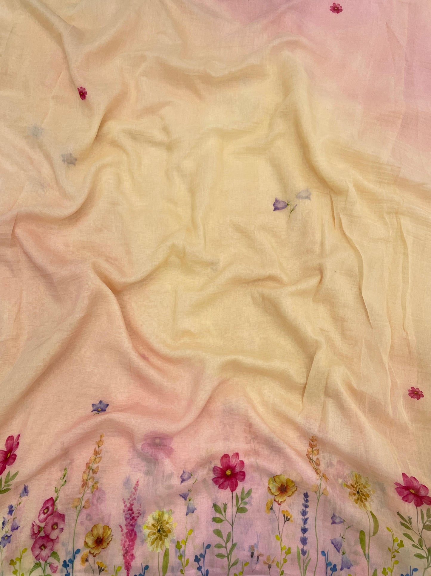 Chanderi Shaded Print (54"inch)