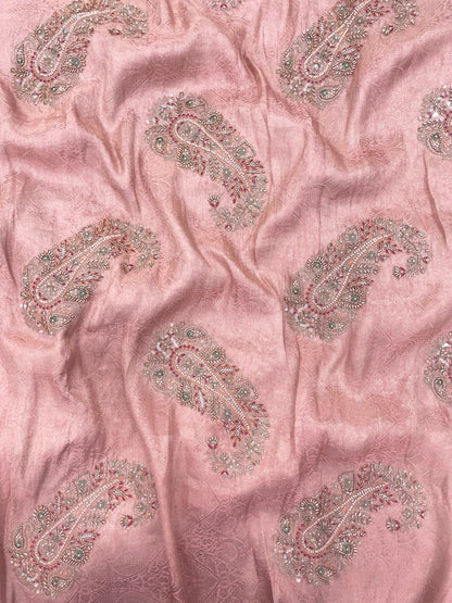 Banarasi Brocade With Beads Embroidery