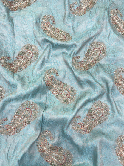 Banarasi Brocade With Beads Embroidery