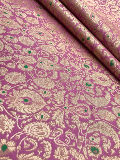 Pure Banarasi Brocade (Colors Available)