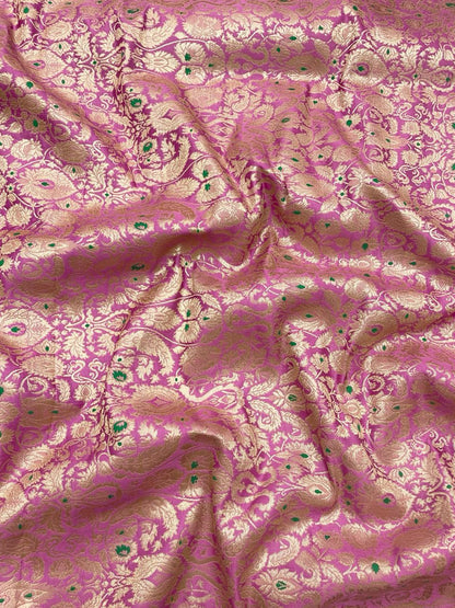 Pure Banarasi Brocade (Colors Available)