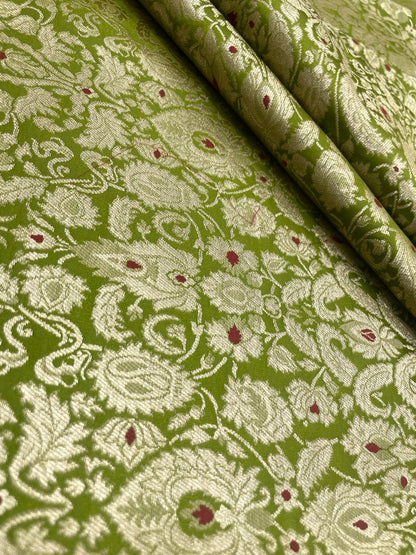 Pure Banarasi Brocade (Colors Available)