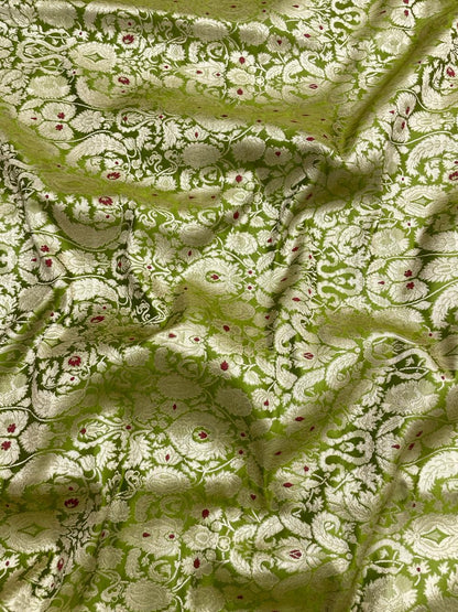 Pure Banarasi Brocade (Colors Available)