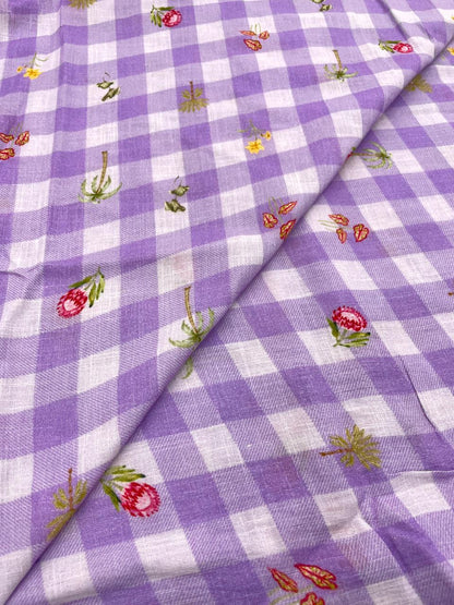 Cotton Linen Print (44'inch)