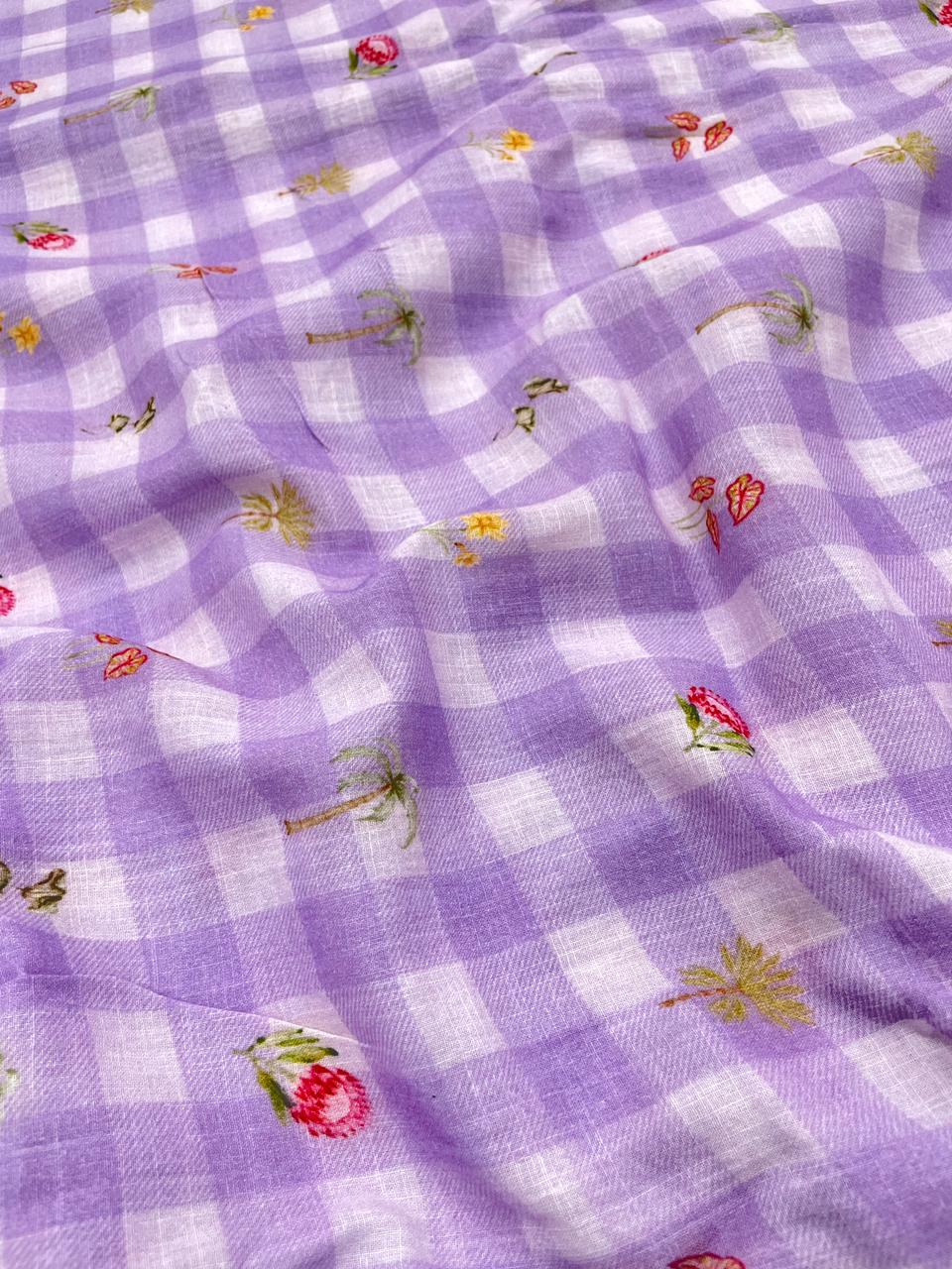 Cotton Linen Print (44'inch)
