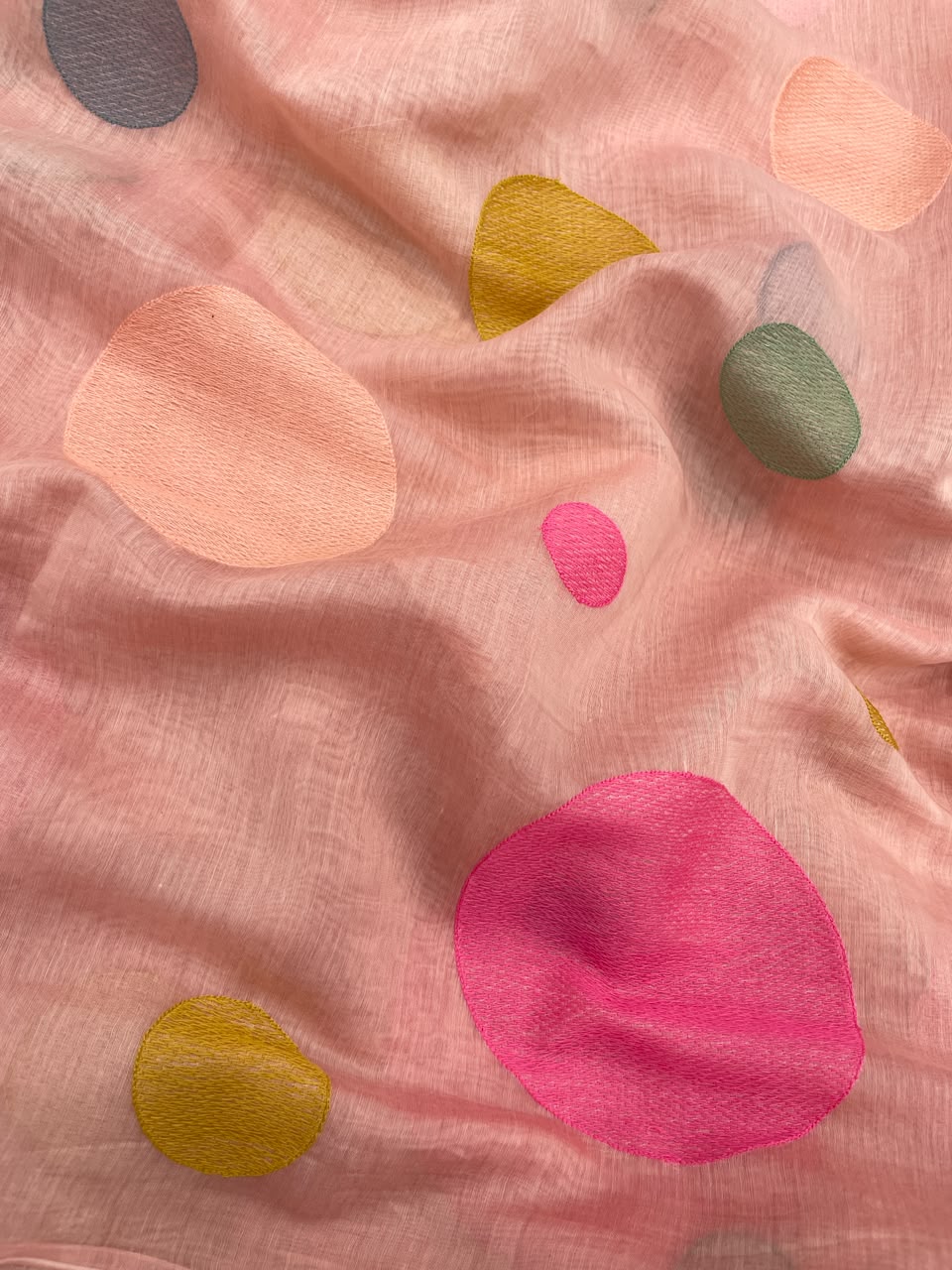 Chanderi Embroidery Suit Set