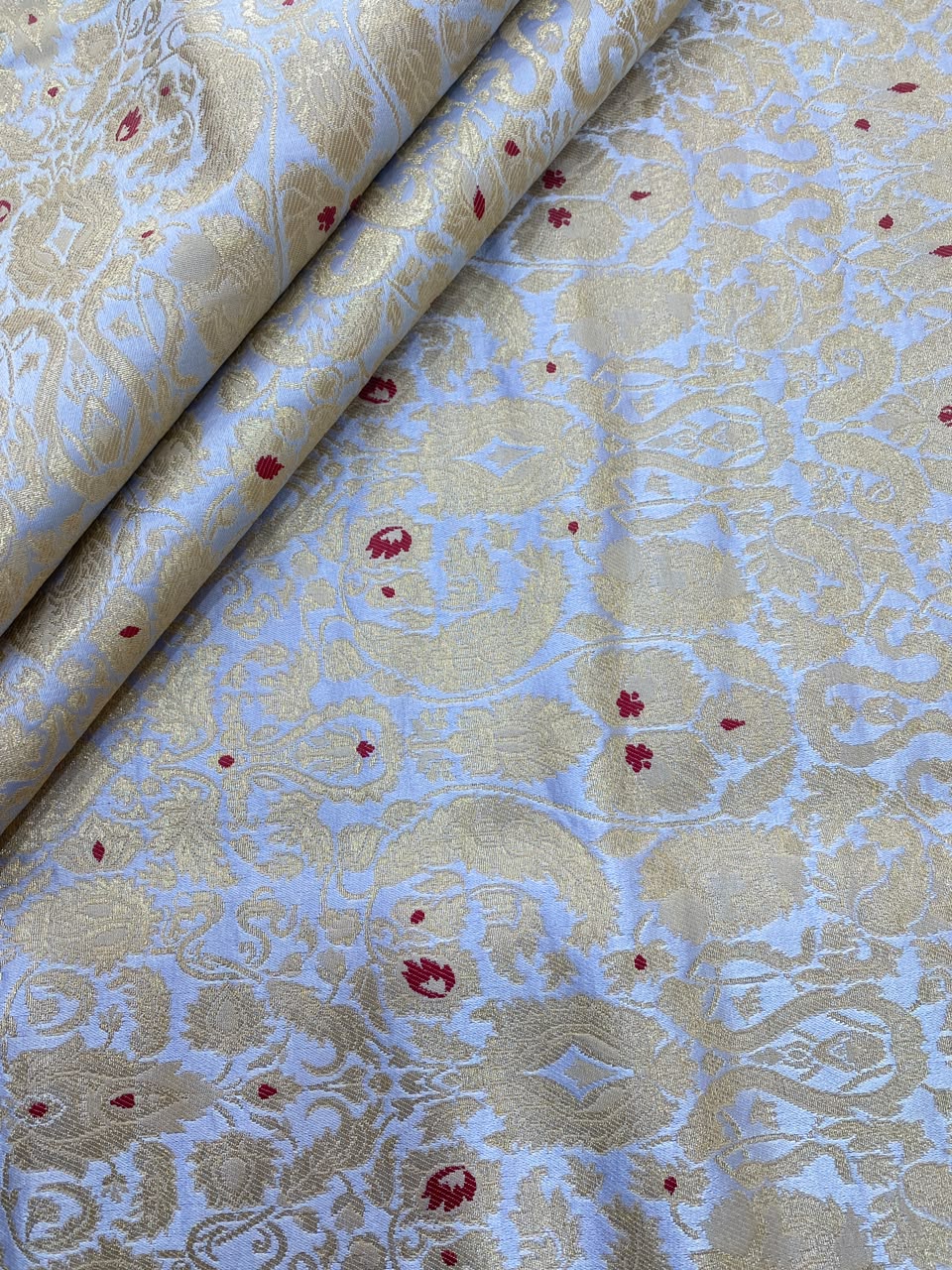Pure Banarasi Brocade (Colors Available)