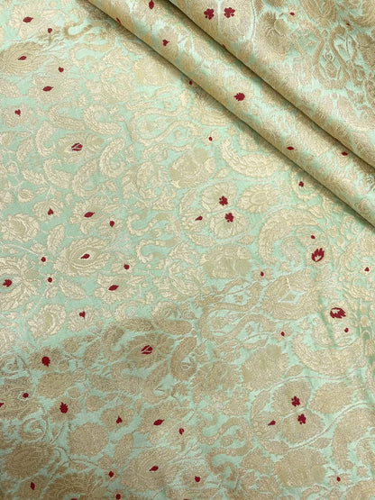 Pure Banarasi Brocade (Colors Available)