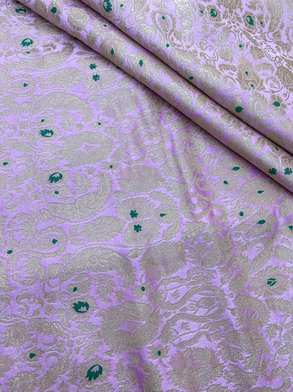 Pure Banarasi Brocade (Colors Available)