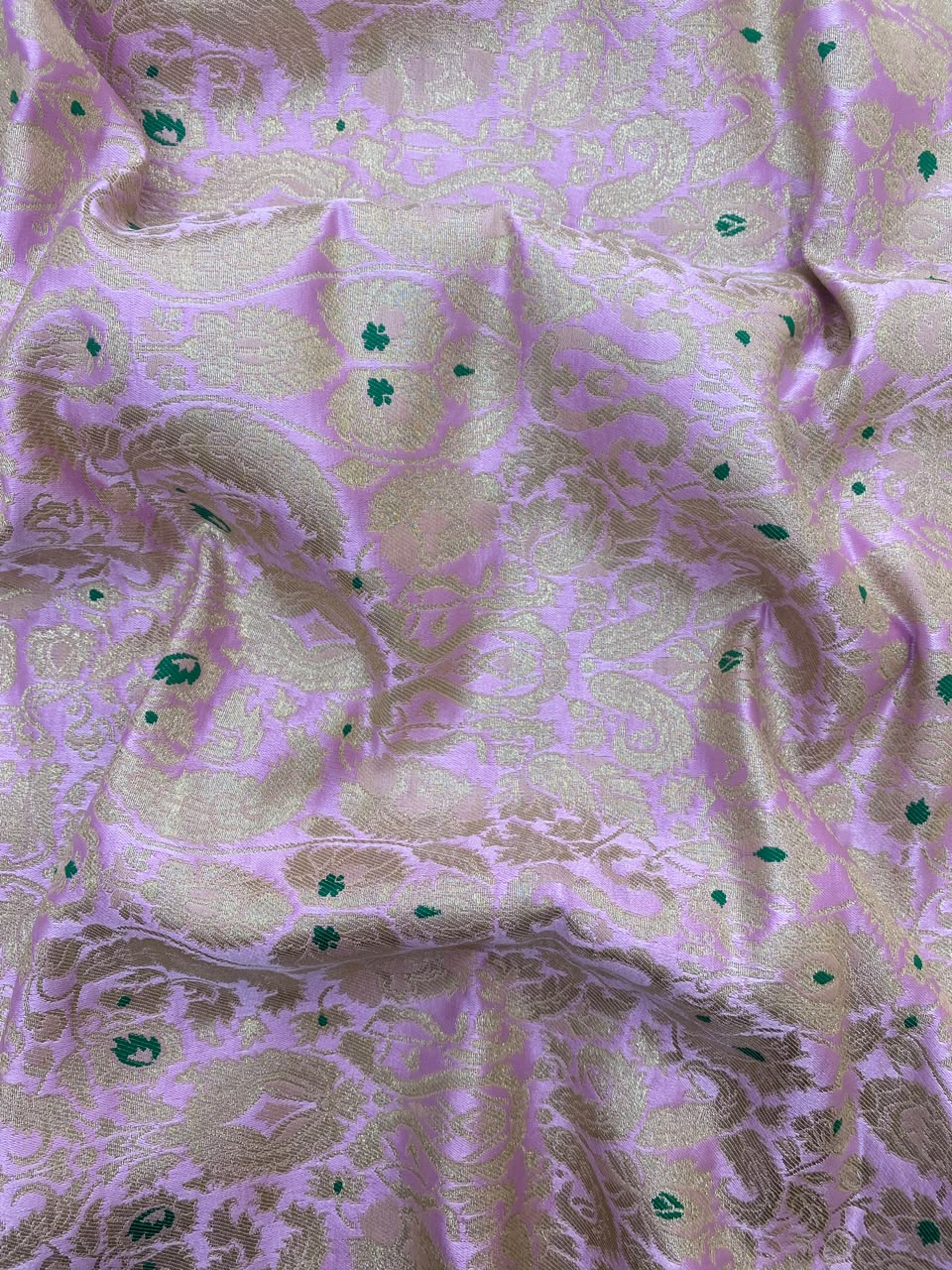 Pure Banarasi Brocade (Colors Available)