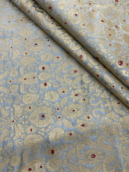 Pure Banarasi Brocade (Colors Available)