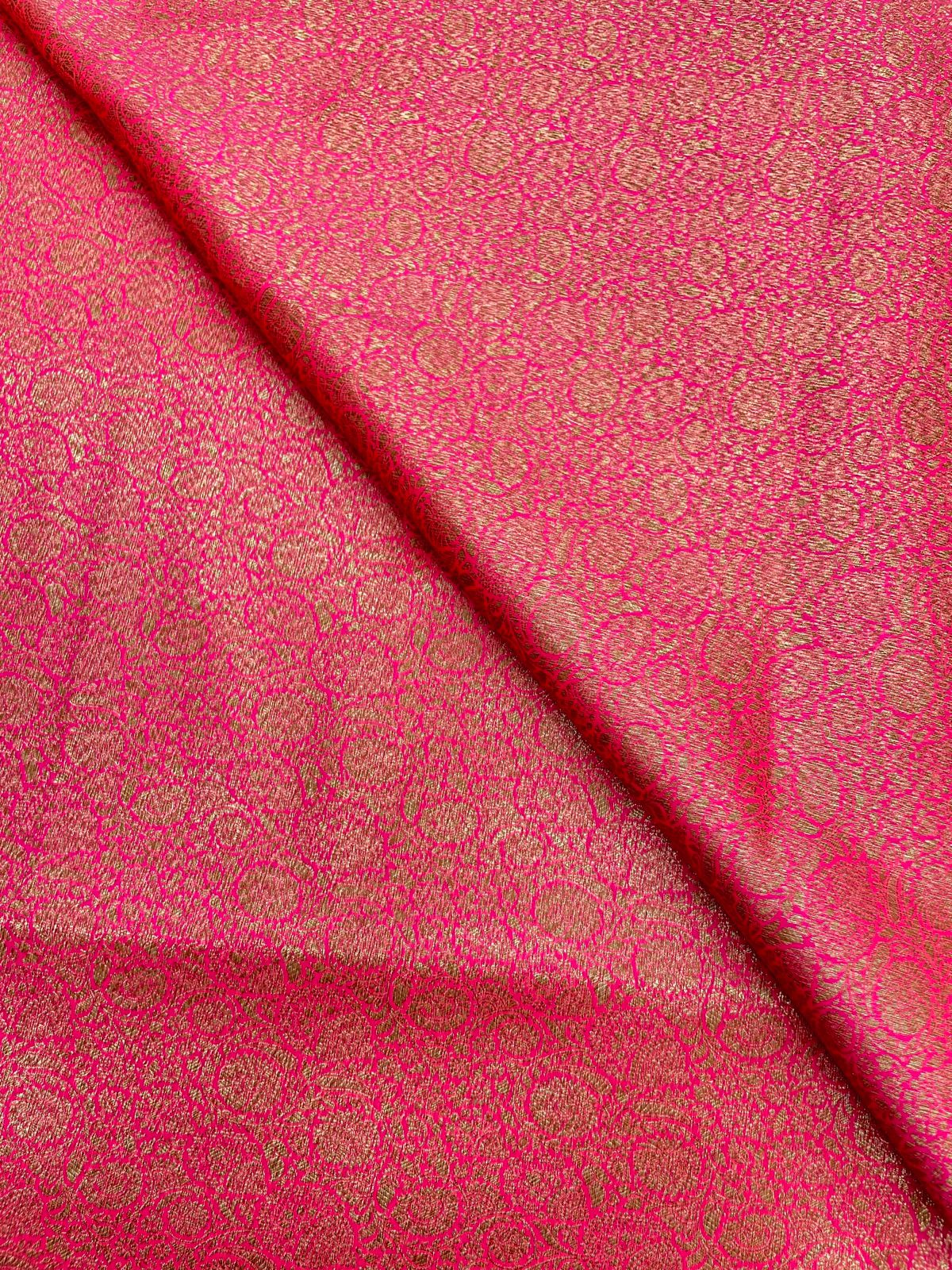 Banarasi Zari Brocade (Color Available) 44"Inch