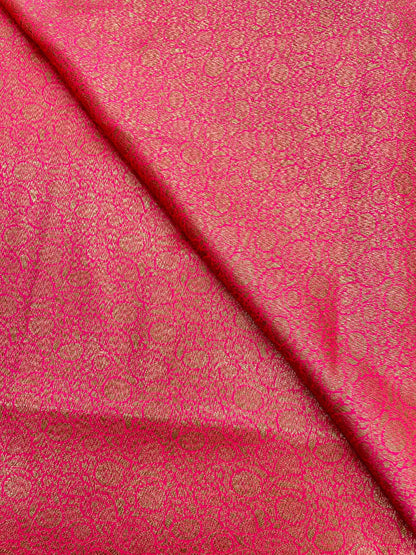 Banarasi Zari Brocade (Color Available) 44"Inch