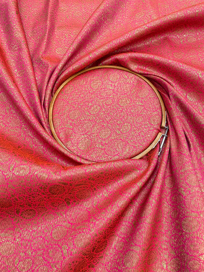 Banarasi Zari Brocade (Color Available) 44"Inch