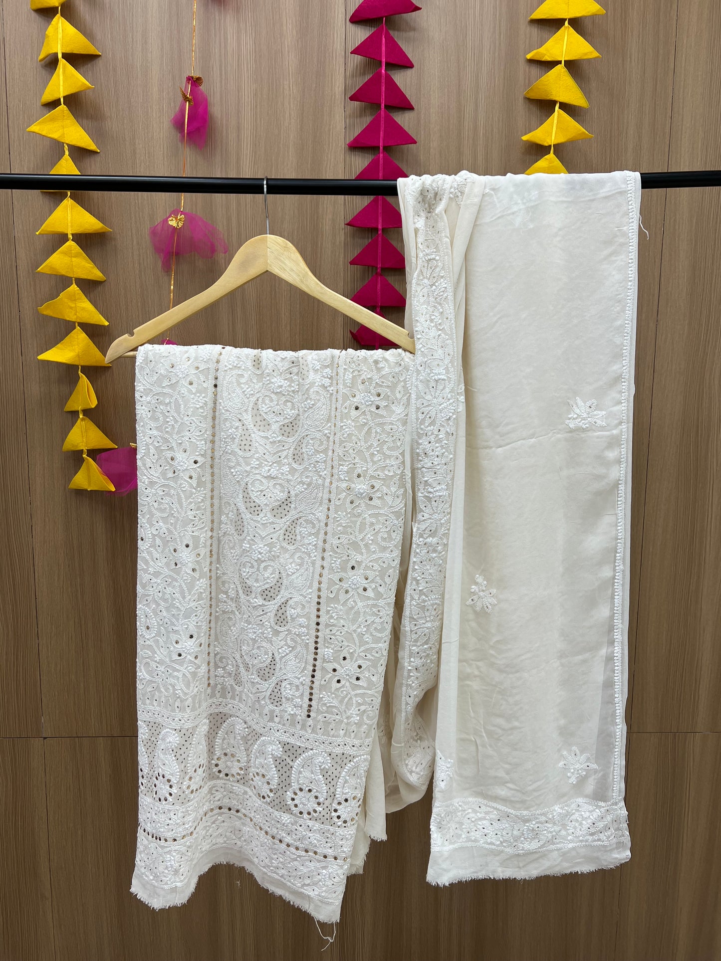 Chikankari Suit Set