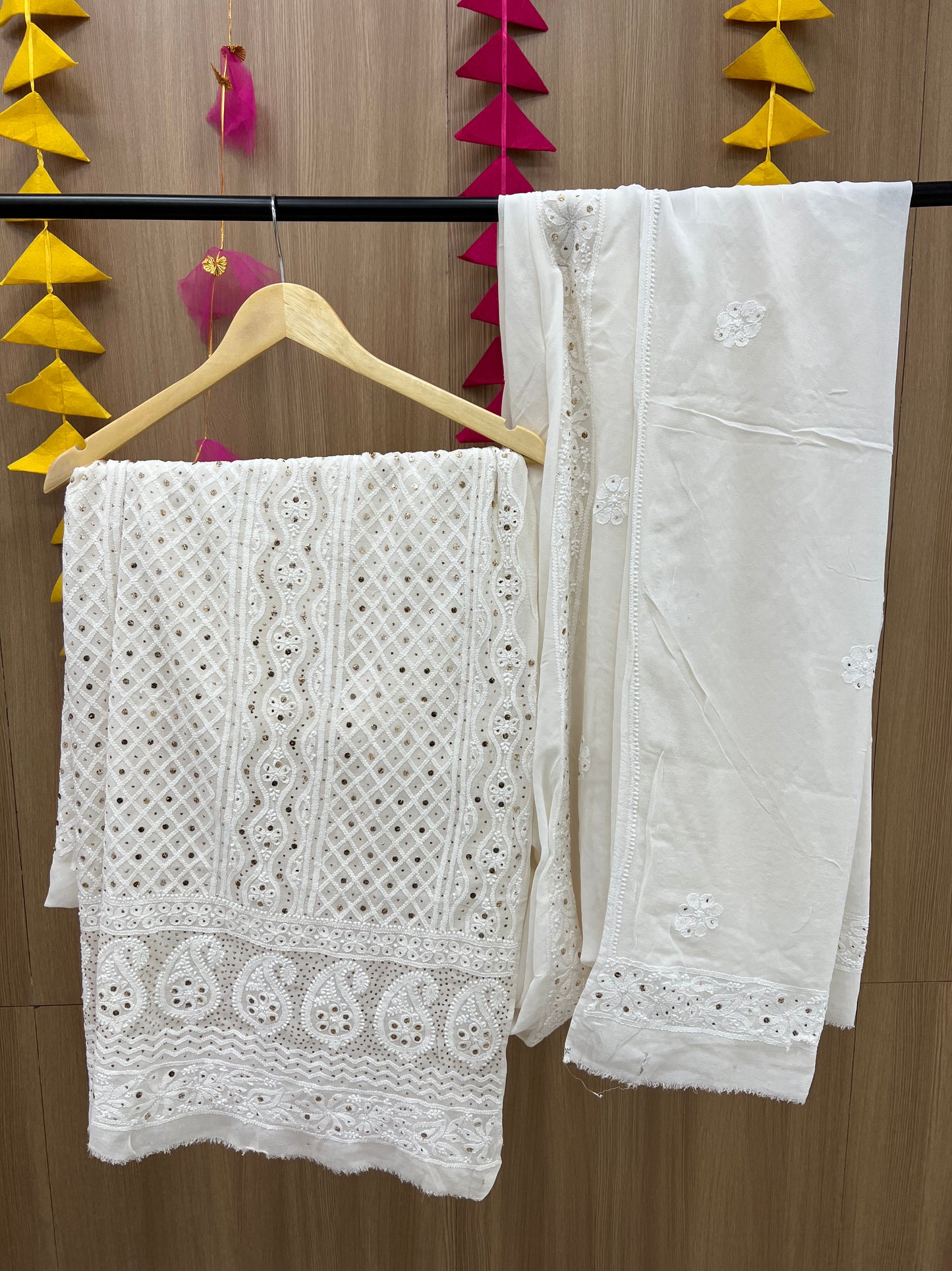 Chikankari Suit Set