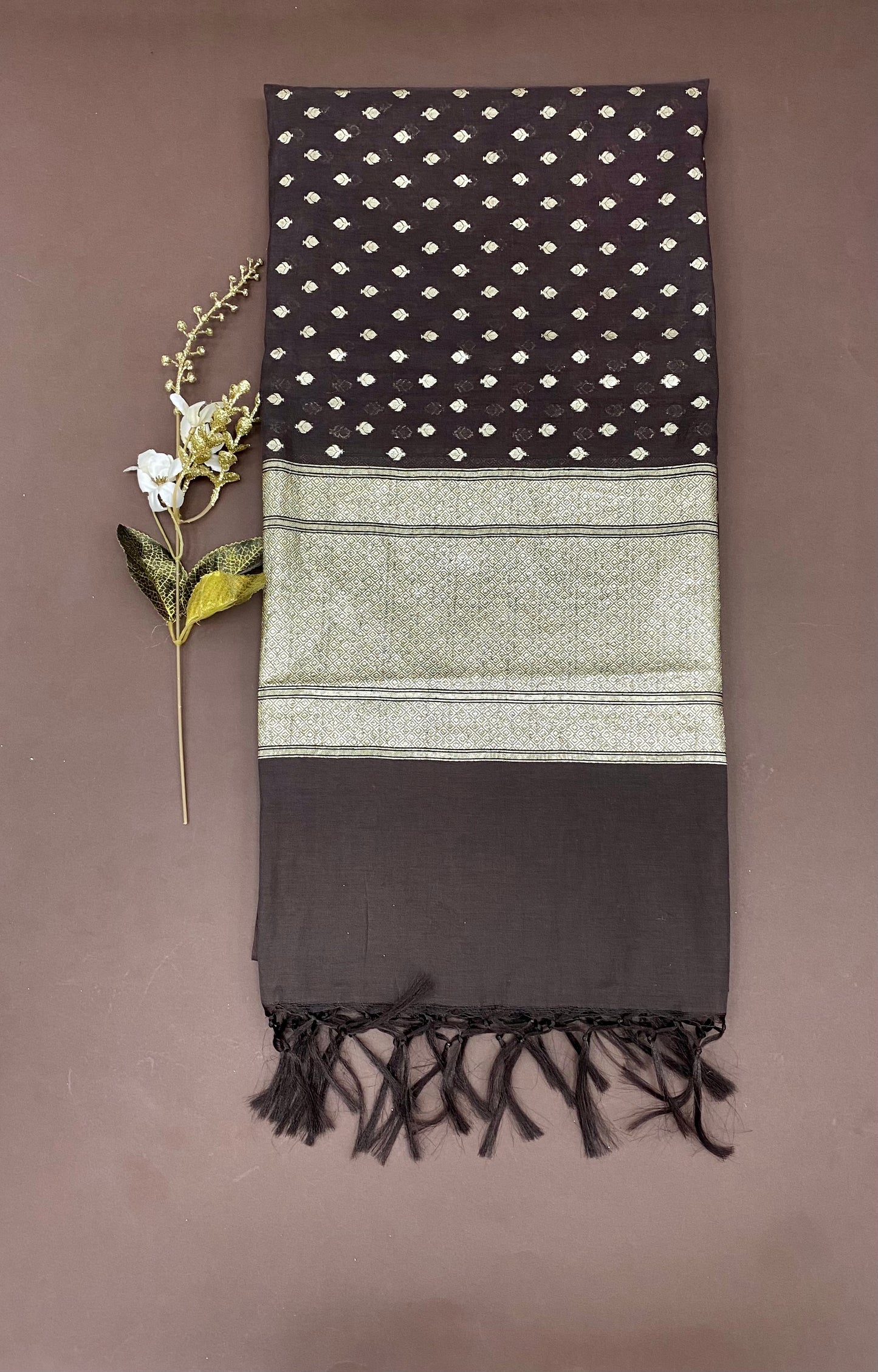 Chanderi Zari Dupatta