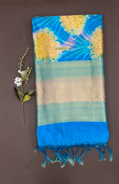 Pure Banarasi Silk Zari Dupatta