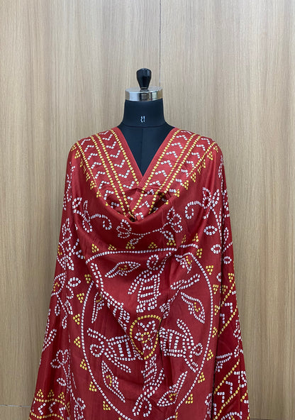 Gazi Silk Printed Dupatta