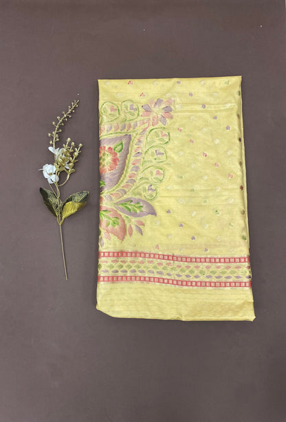 Banarasi Silk Zari Dupatta (Colours Available)