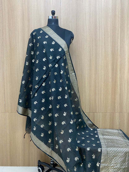 Chanderi Zari Dupatta