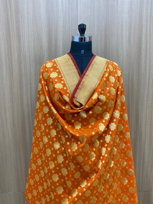 Banarasi Silk Zari Dupatta (Colours Available)