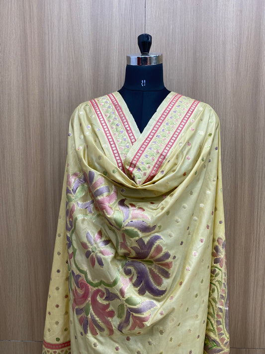 Banarasi Silk Zari Dupatta (Colours Available)