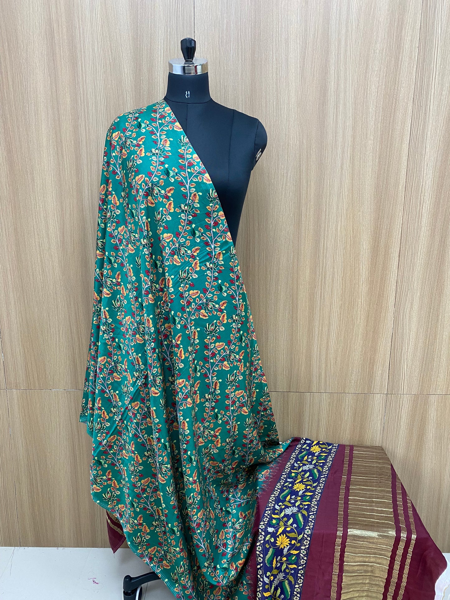 Gazi Silk Printed Dupatta