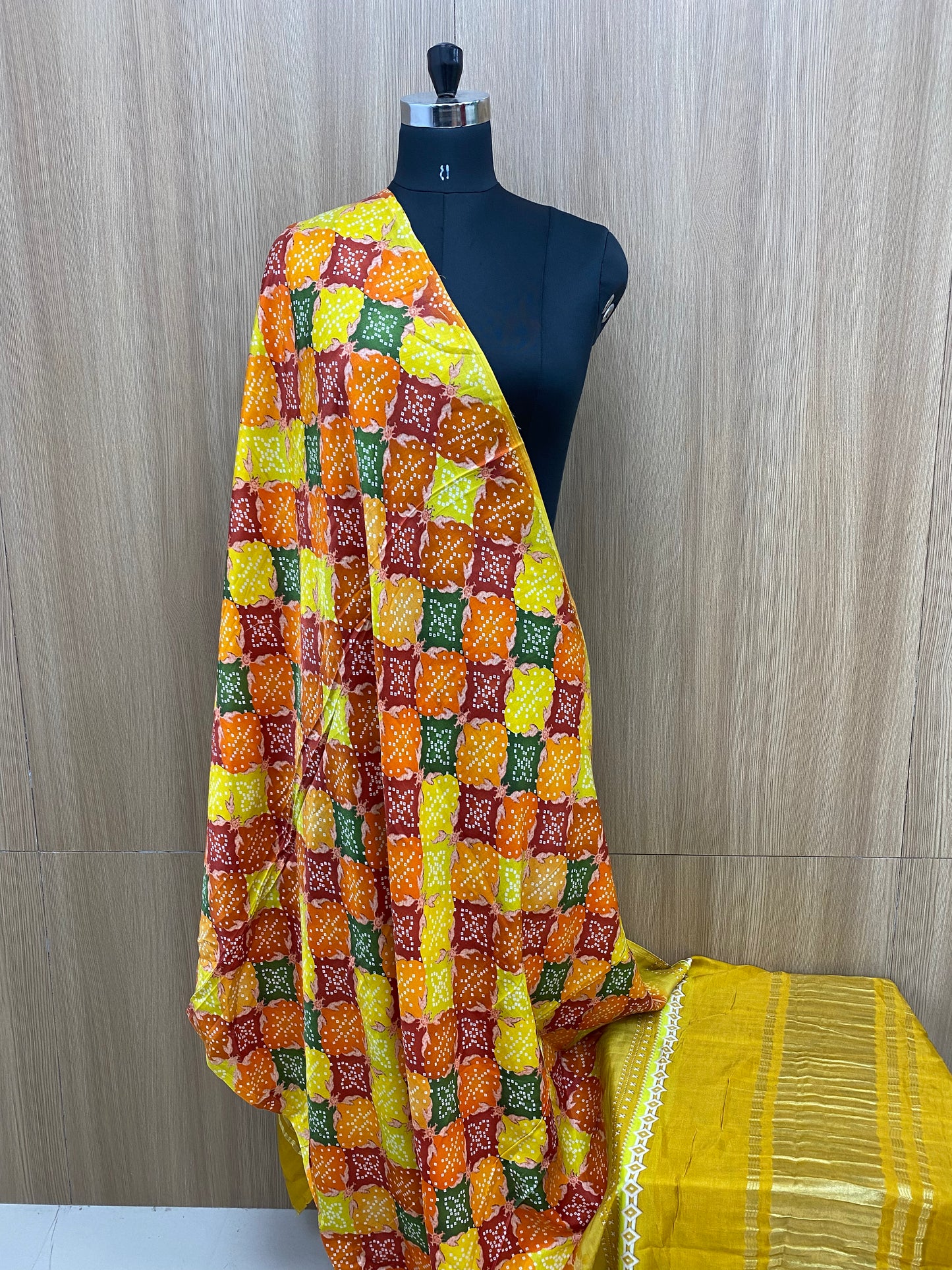 Gazi Silk Printed Dupatta