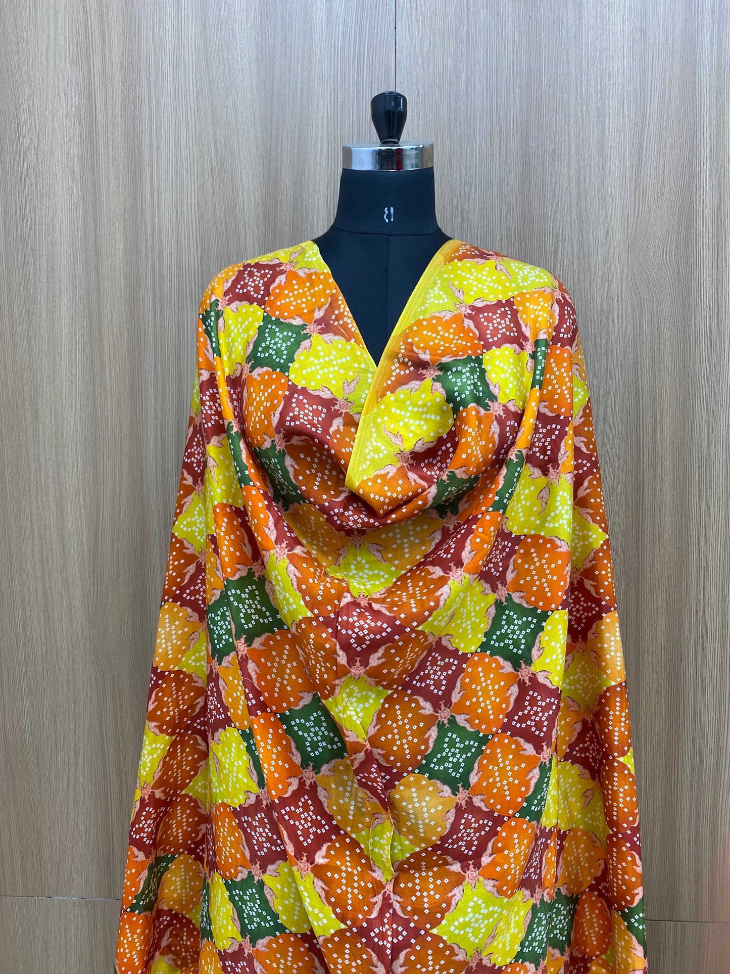 Gazi Silk Printed Dupatta