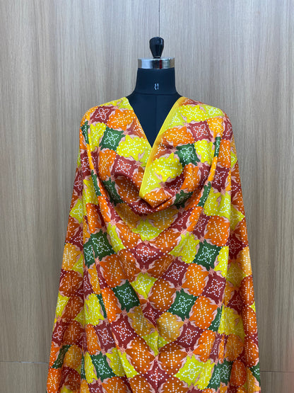 Gazi Silk Printed Dupatta