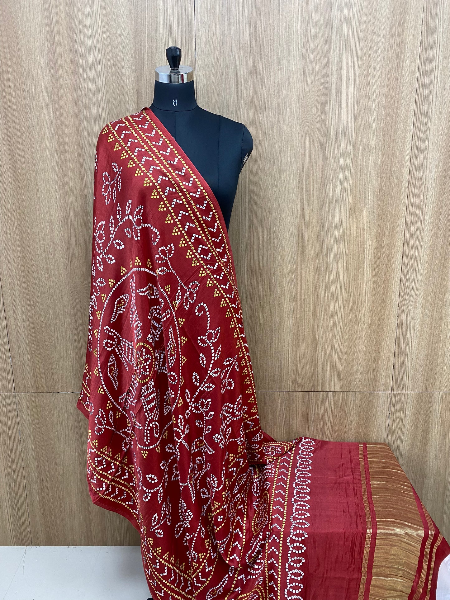 Gazi Silk Printed Dupatta