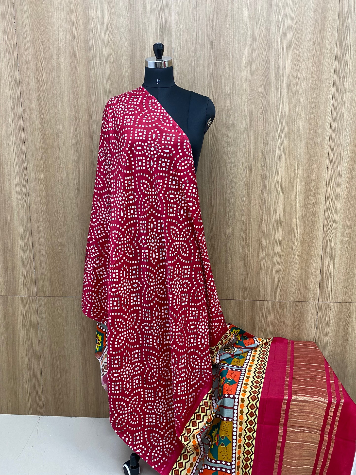 Gazi Silk Printed Dupatta