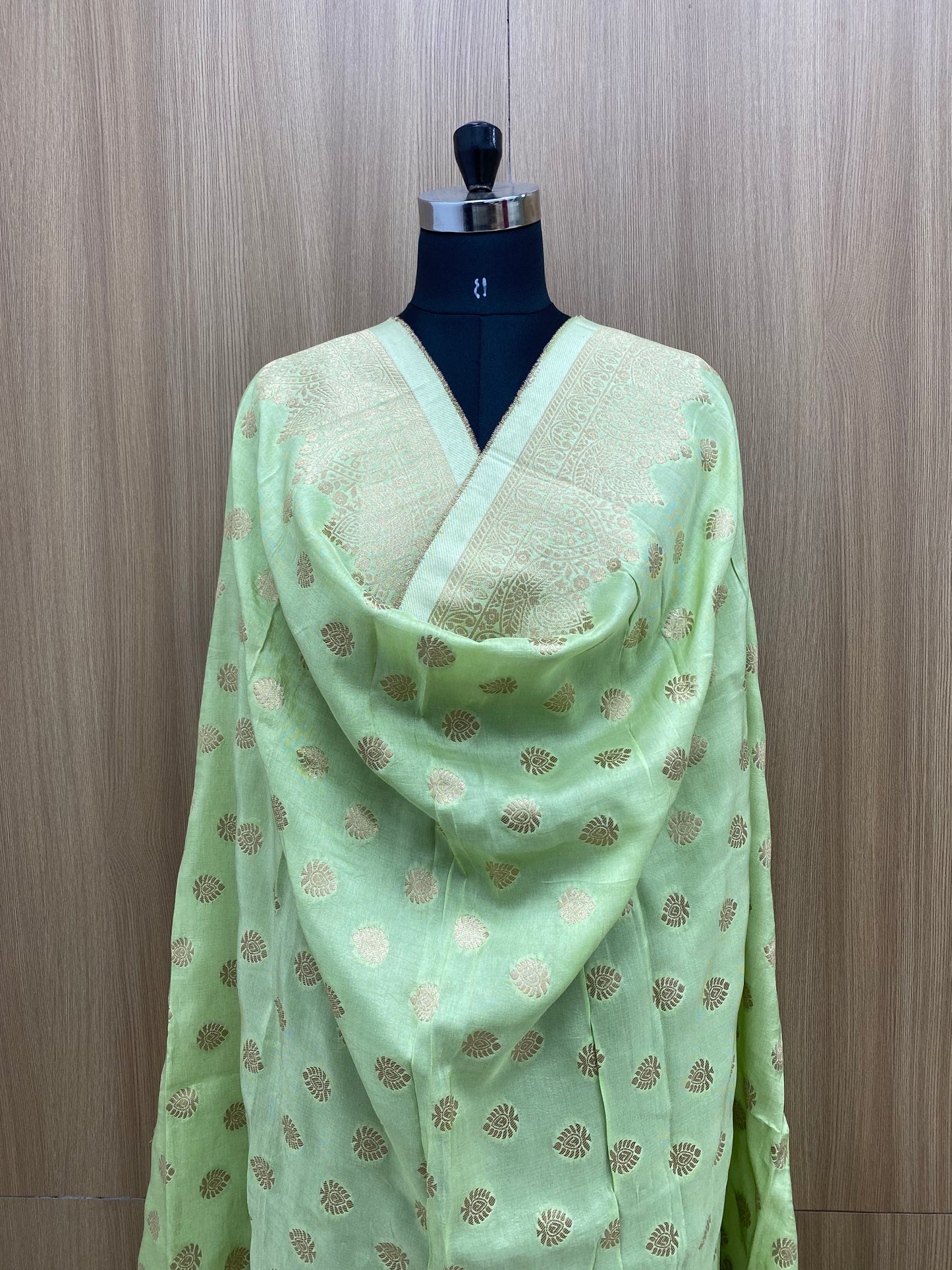 Dola Silk Zari Dupatta