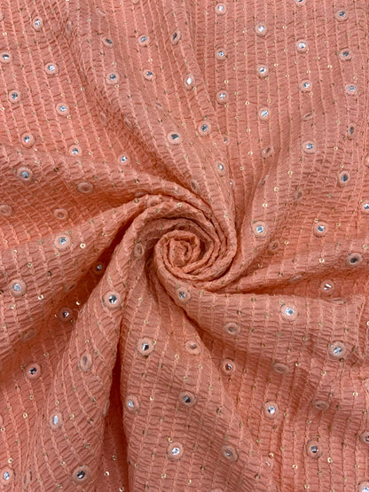 Flat Silk Embroidery (Colours Available)