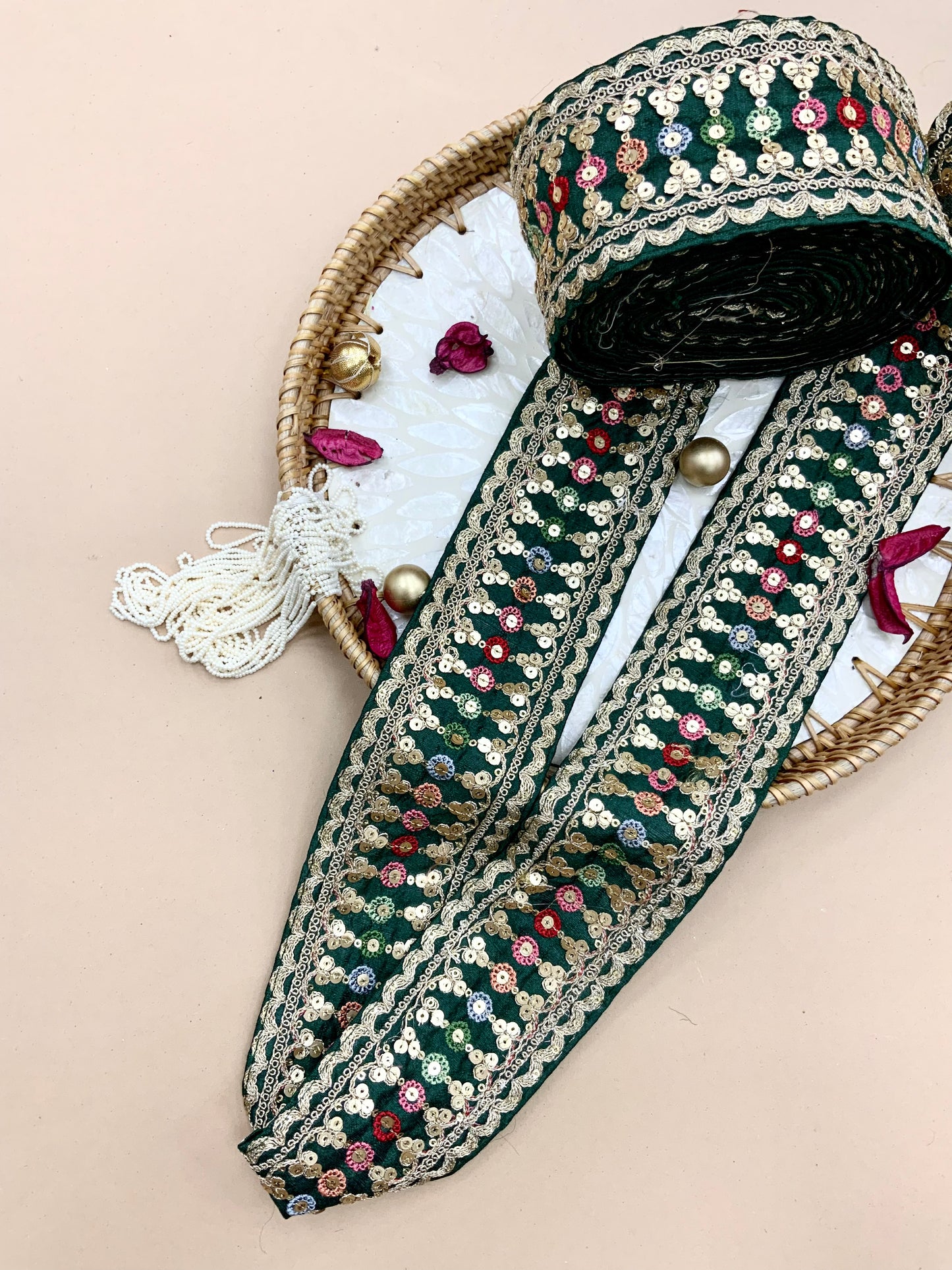Embroidery Lace (Colours Available)