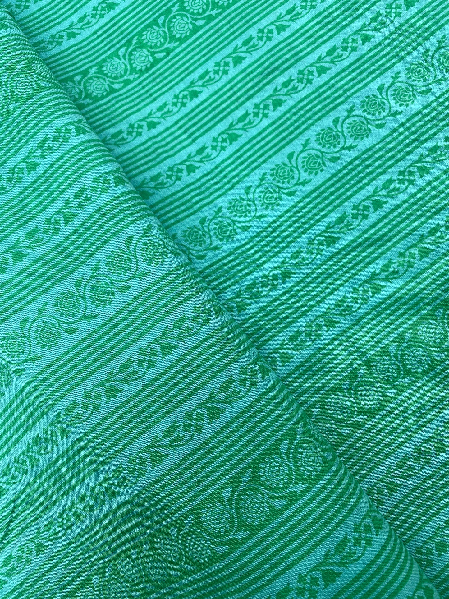 Pure Chanderi Silk With Print (Colours Available)