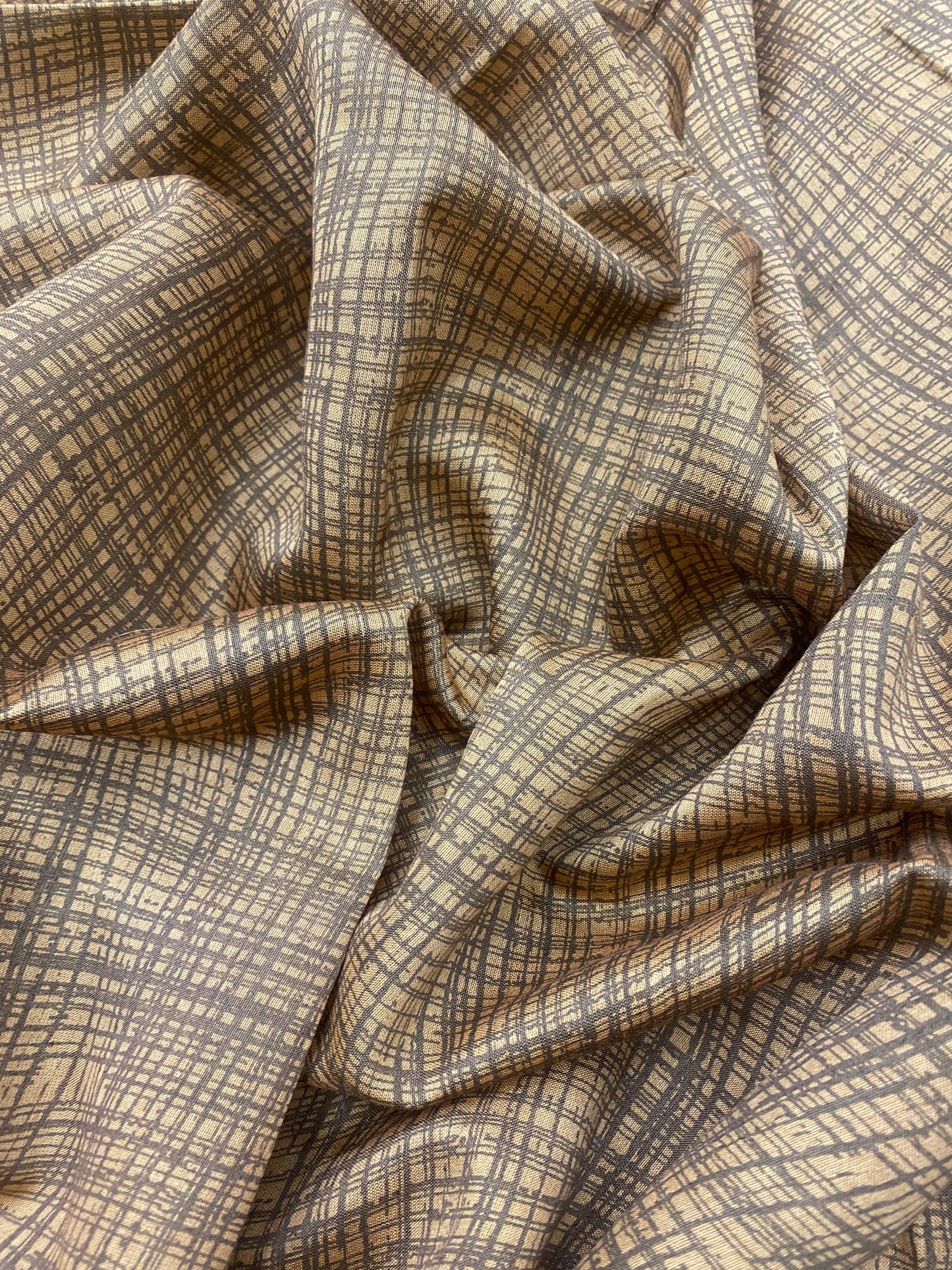 Pure Chanderi Silk With Print (Colours Available)