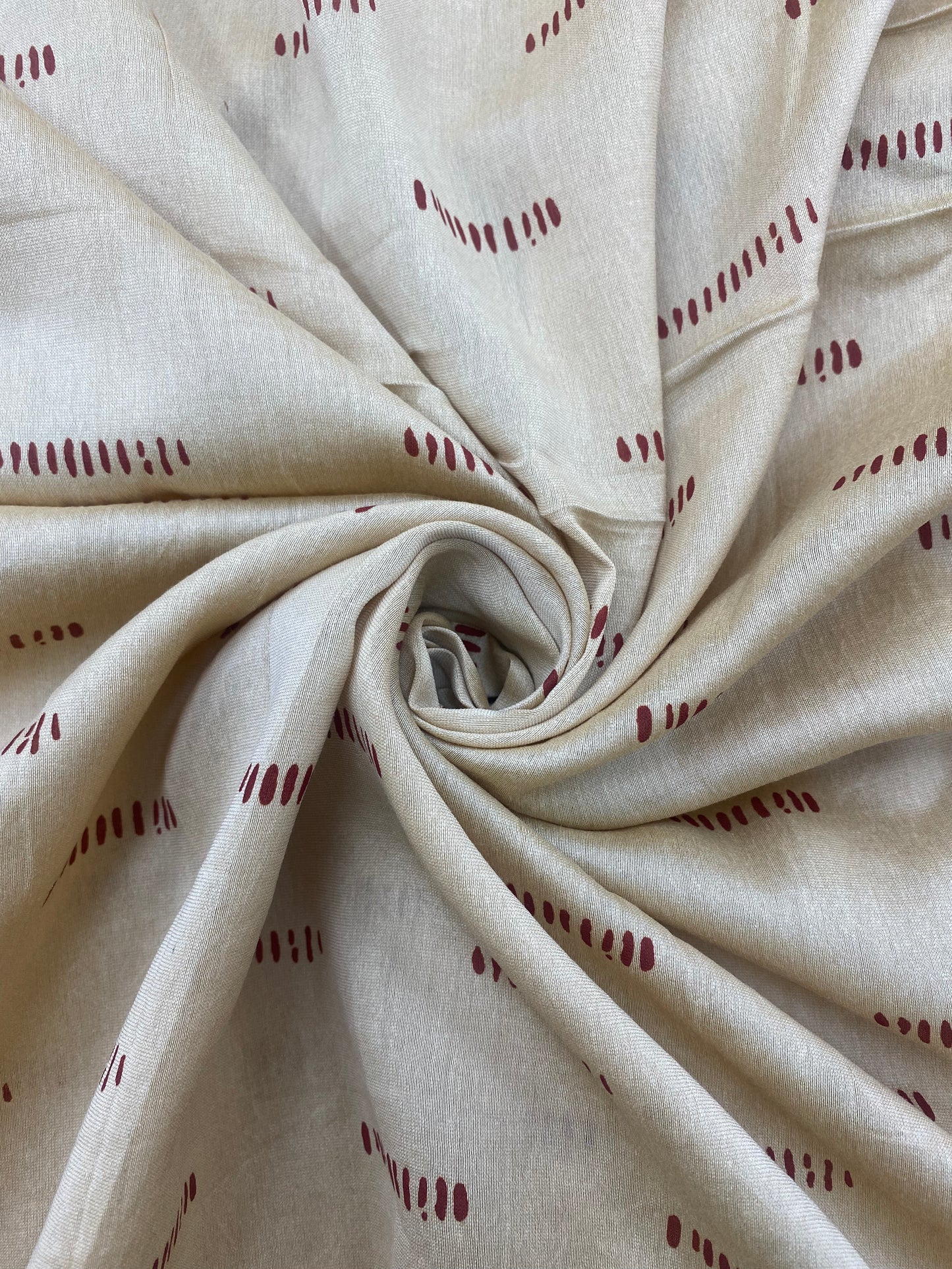 Pure Chanderi Silk With Print (Colours Available)