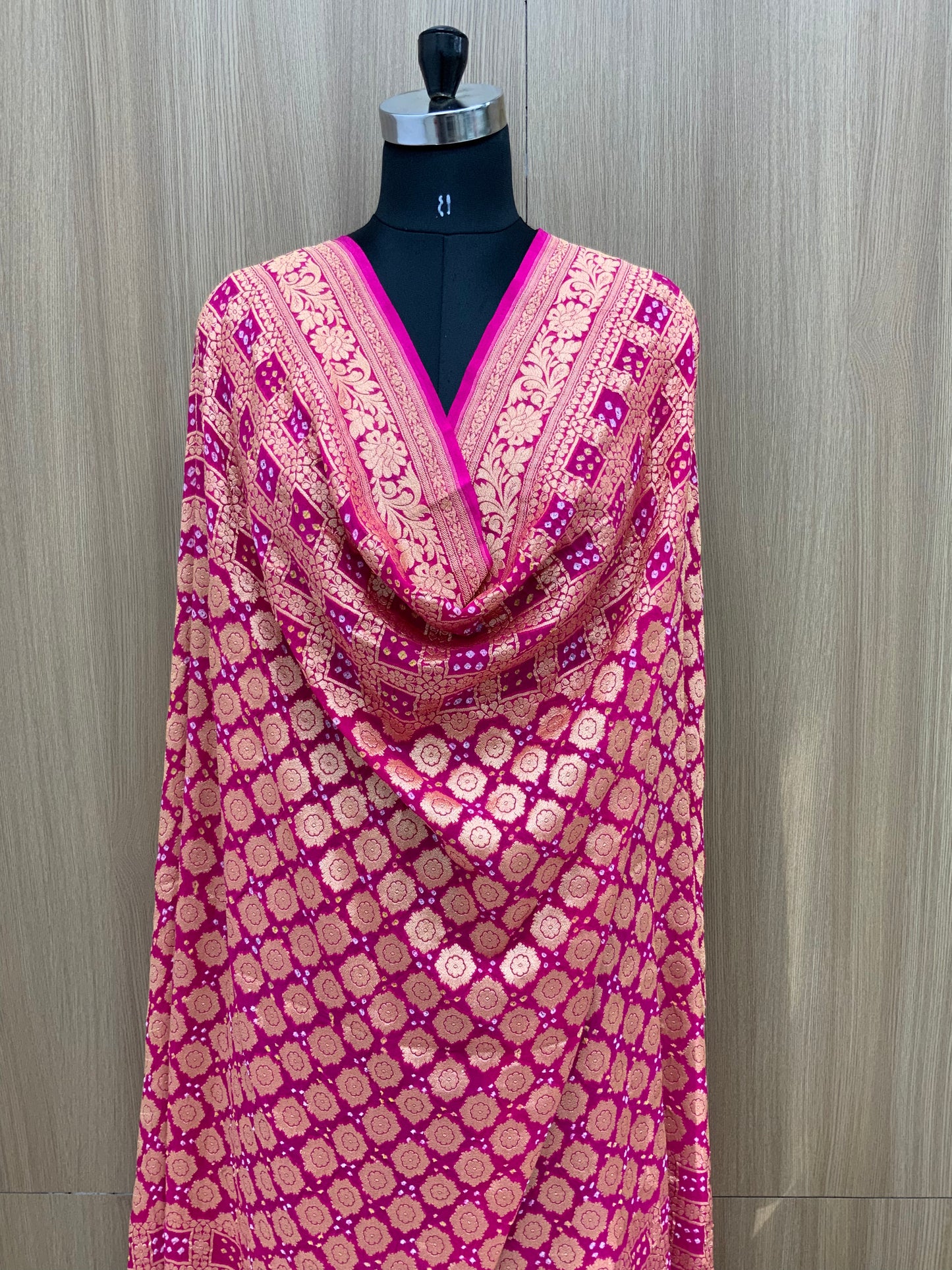 Pure Georgette Khadi Dupatta