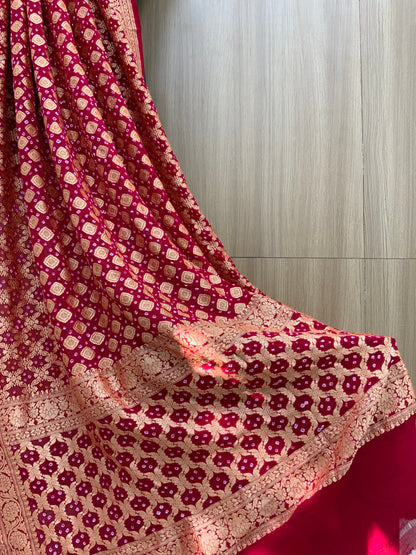 Pure Georgette Khadi Dupatta