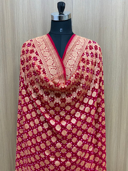 Pure Georgette Khadi Dupatta