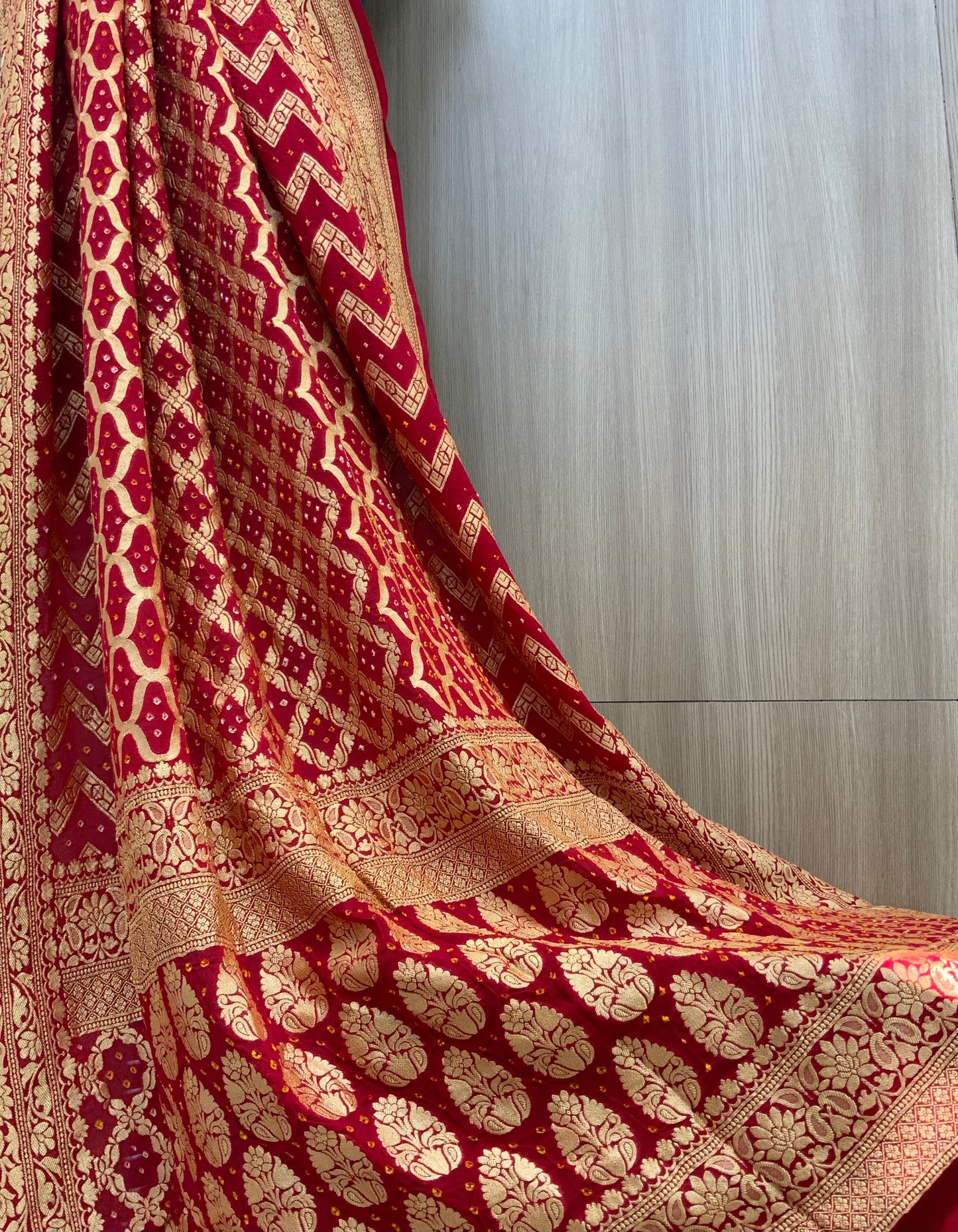 Pure Georgette Khadi Dupatta