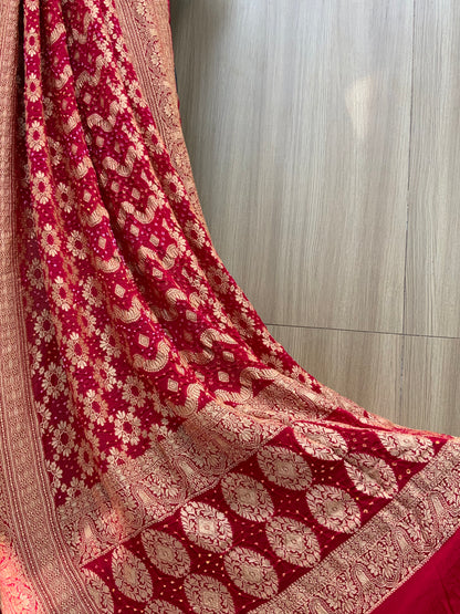 Pure Georgette Khadi Dupatta