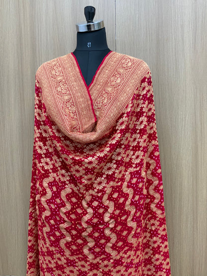 Pure Georgette Khadi Dupatta