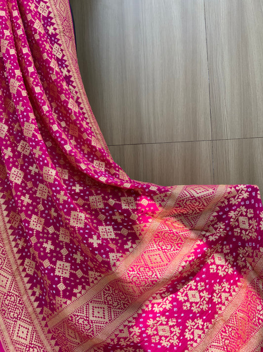 Pure Georgette Khadi Dupatta