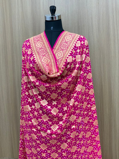 Pure Georgette Khadi Dupatta