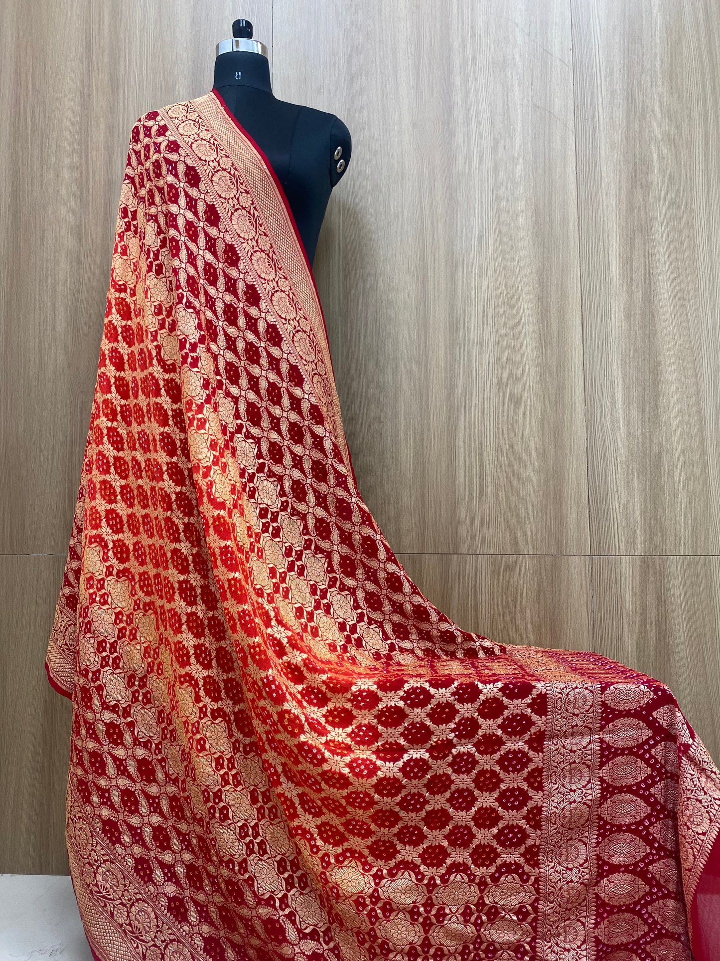 Pure Georgette Khadi Dupatta