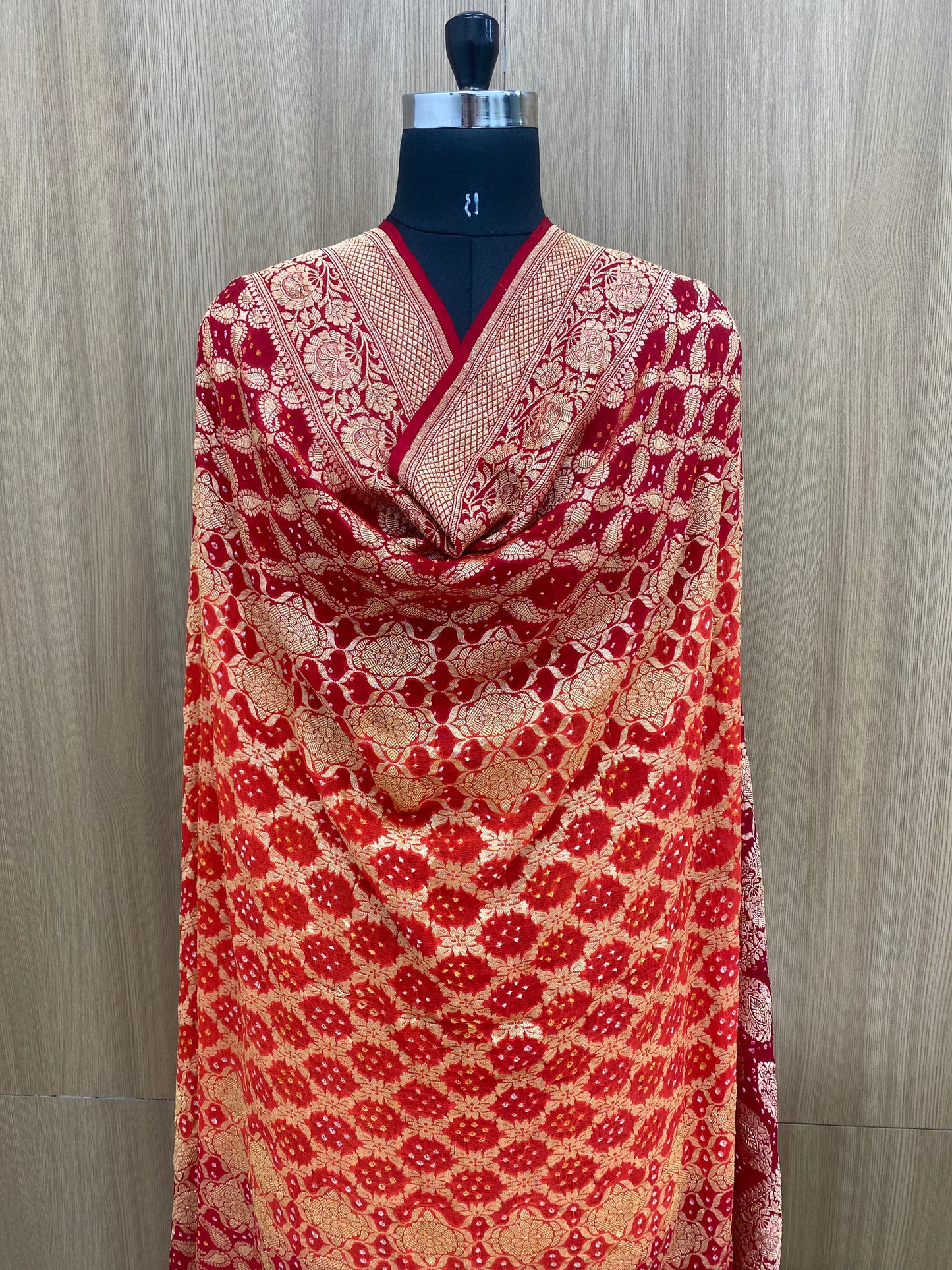 Pure Georgette Khadi Dupatta